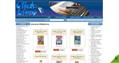 Desktop Screenshot of clicklivro.com.br